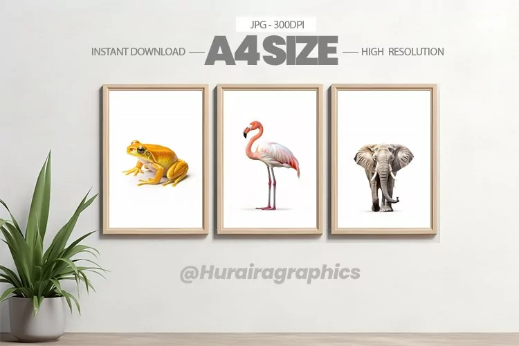 Animal Wall Art - 03 Variations