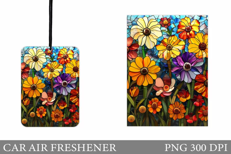 Flowers Flowers Car Air Freshener. Summer Car Air Freshener