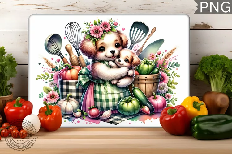 Cutting Board Design, Mother's Day Kitchen Sublimation