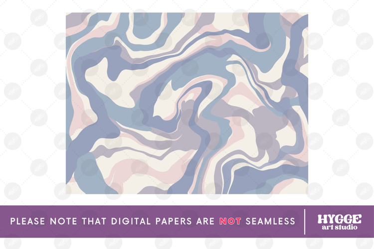 Retro Background Png Fluid Marble Paper Sublimation
