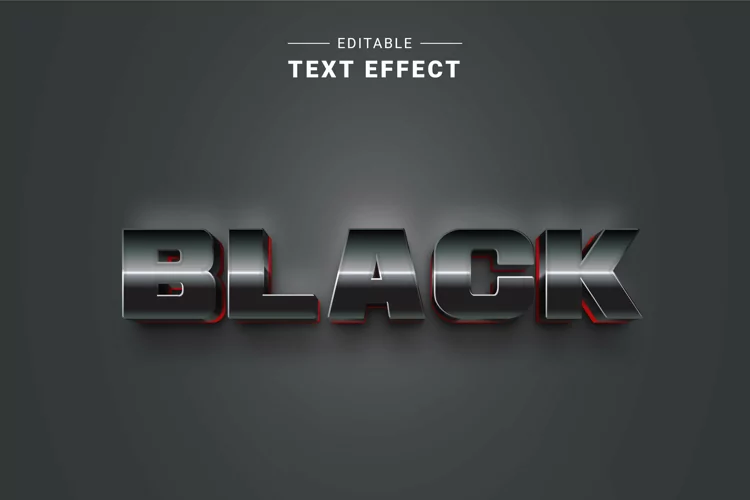 Editable Text Effect for Illustrator. Vector Graphic styles
