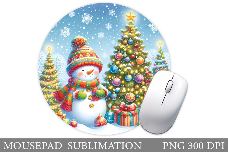 Cute Snowman Clipart Image 11