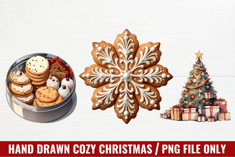 Christmas Watercolor Clipart Image 17