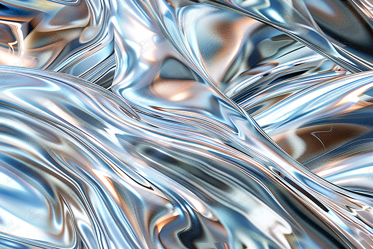 Shiny Silver Texture Image 18