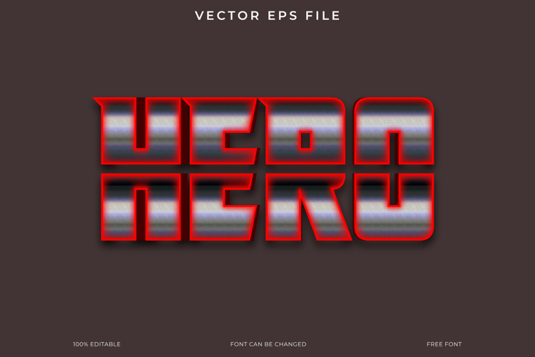 Metal Text Effect Image 23
