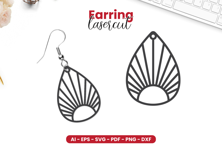 Earring LaserCut - Lasercut File