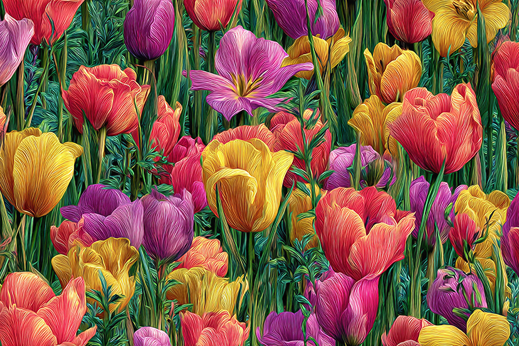 Floral Background Image 5