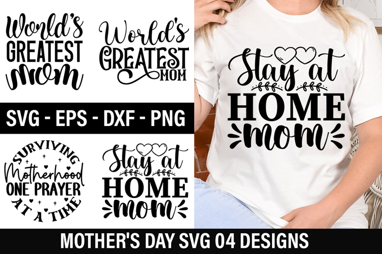 Mothers Day SVG Design - Surviving Motherhood One Prayer