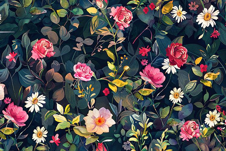 Floral Texture Image 4