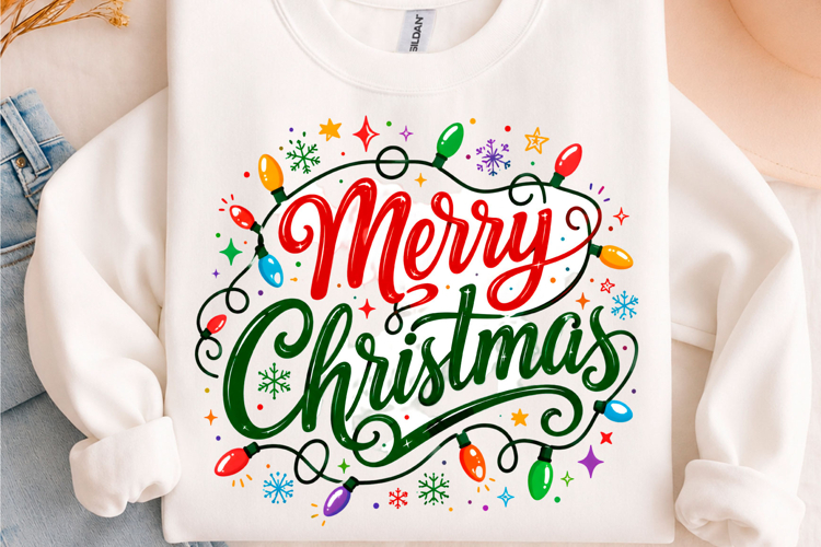 Christmas Lights Graphic Image 11
