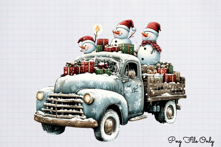 Rustic Christmas Clipart Image 7