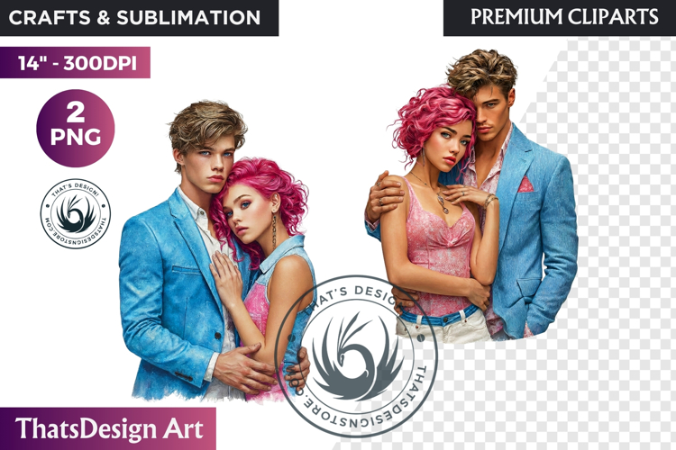 Couple Illustration Image 19