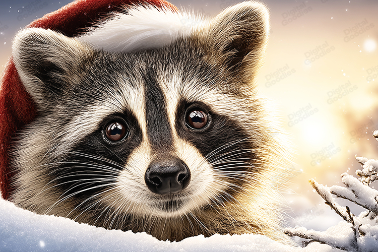 Raccoon Illustration Image 2