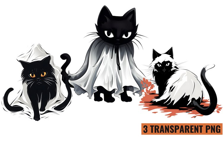 Halloween Cat Clipart Image 20