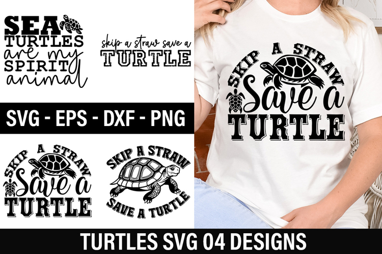 Turtles SVG Design - Sea Turtles Are My Spirit Animal