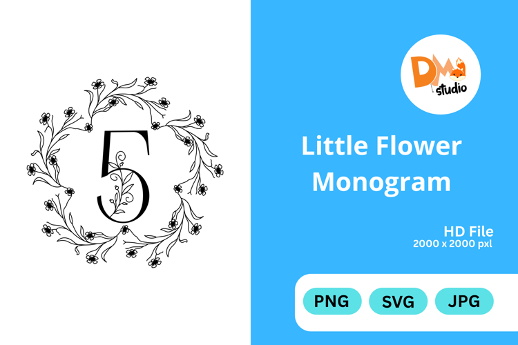 Flower Alphabet Image 11