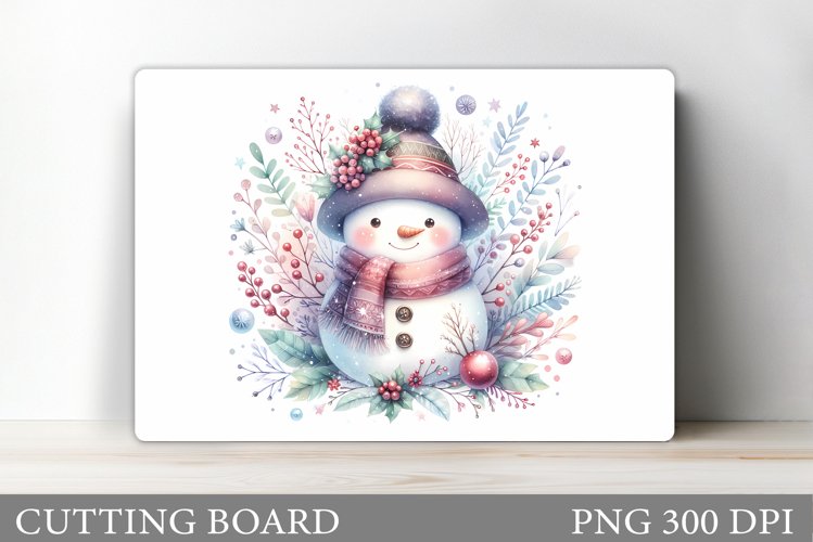 Cute Snowman Clipart Image 3