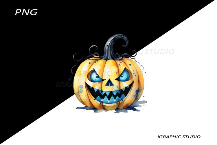 Pumpkin Halloween Clipart Image 15