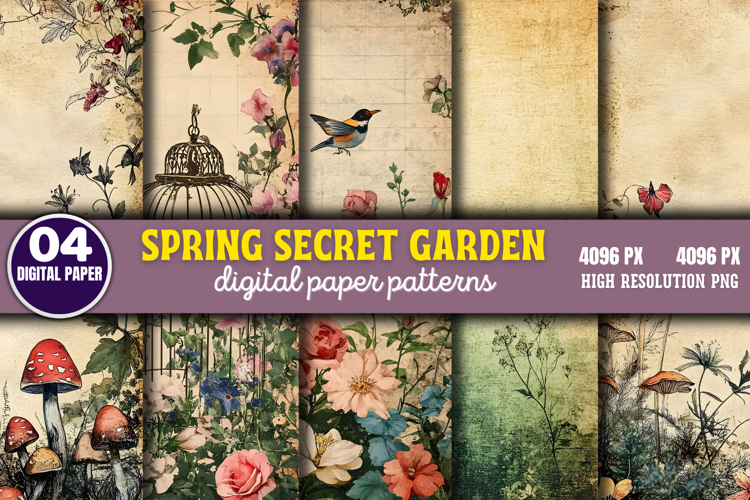 Easter Digital Paper Image 16