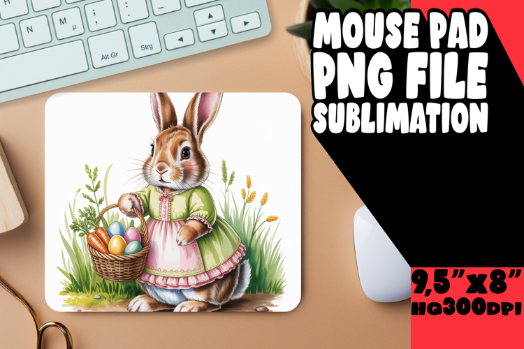 UNIQUE MOUSE PAD INSPIRATIONAL IDEAS, Easter Bunny