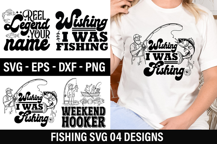 Funny Fishing SVGs Image 4