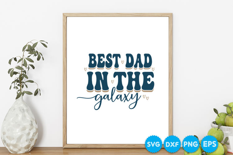 Fathers day retro SVG Design, Dad Retro