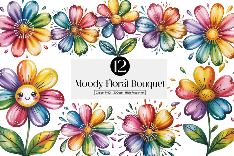 Moody Floral Bouquet