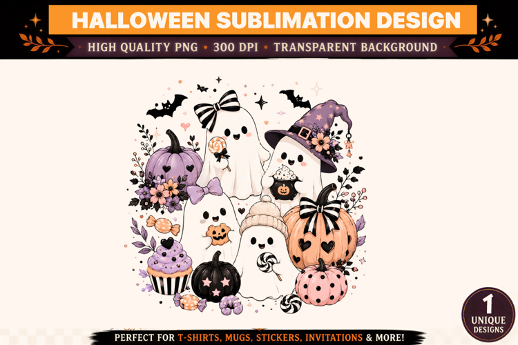Halloween Ghost Clipart PNG