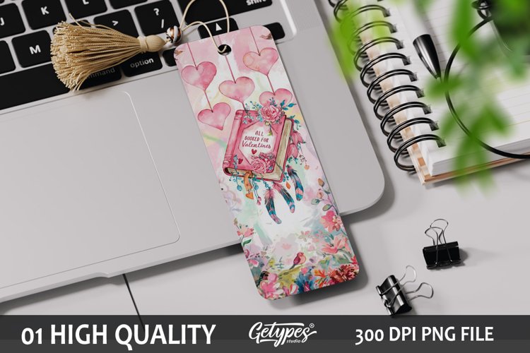 Printable Valentine Bookmark Image 16
