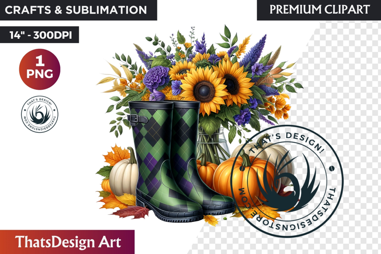 Rain Boots Clipart Image 4