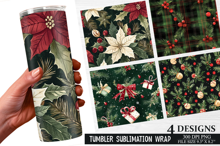 Christmas Tumbler Wrap Image 20