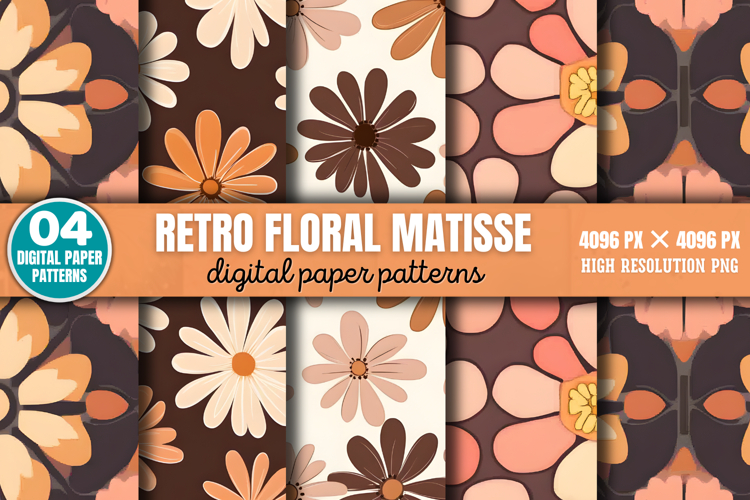 Floral Background Svg Image 8