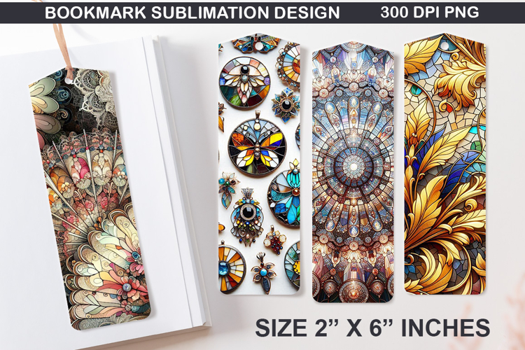 Winter Bookmarks Sublimation - 4 Bookmark Design