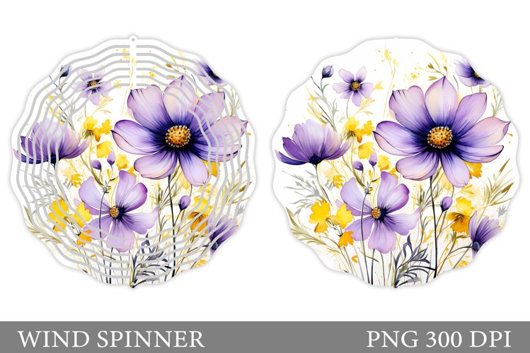 Watercolor Flowers Image 6