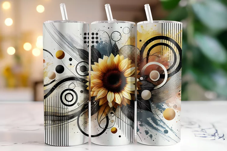 Sunflowers Tumbler Wrap | Sublimation | Tumblers