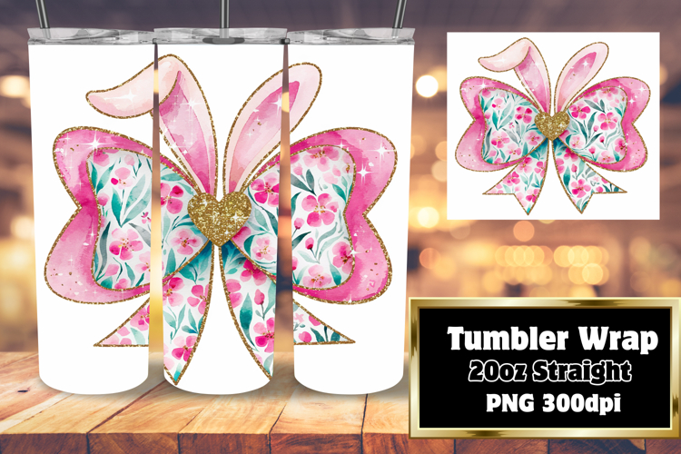 20oz Tumbler Template for Any Occasion , Easter Bunny