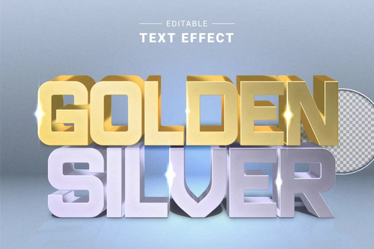 Editable Text Effect for Illustrator. Vector Graphic styles