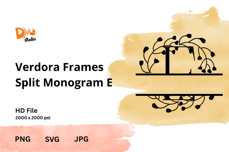 Verdora Split Frames Monogram