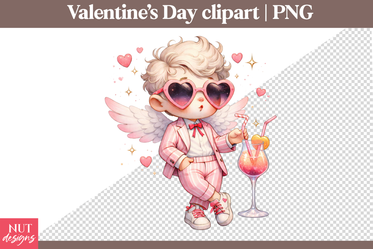 Valentines day clipart Cool Cupid Clipart Funny sublimation