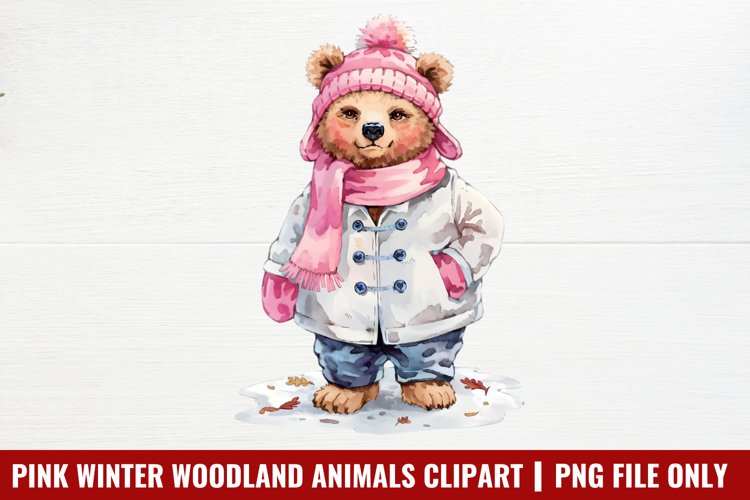 Winter Animals Clipart Image 5