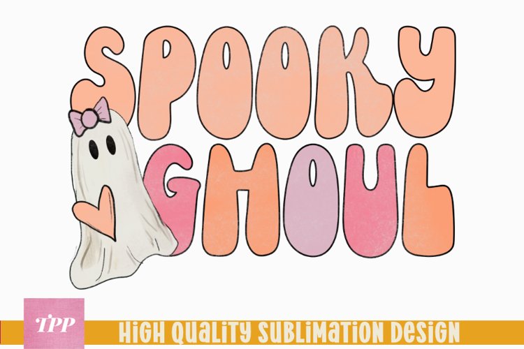 Spooky Ghoul Halloween Sublimation PNG