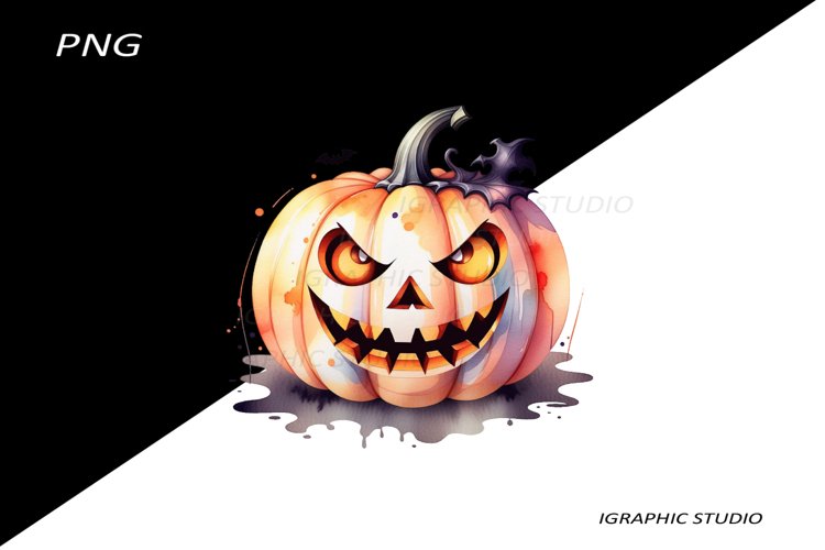 Pumpkin Halloween Clipart Image 9