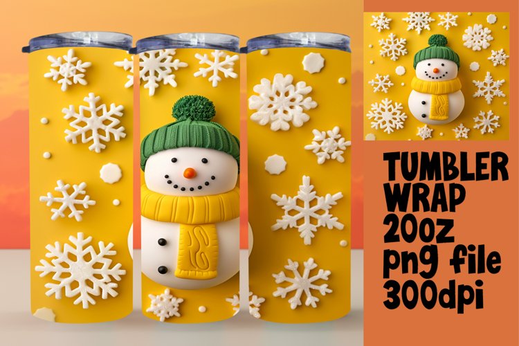 Snowman Clipart Image 10