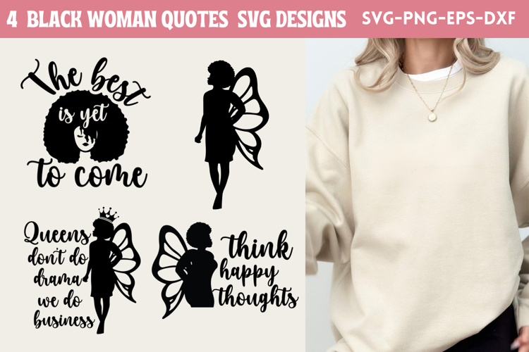 Black Woman SVGs Image 8