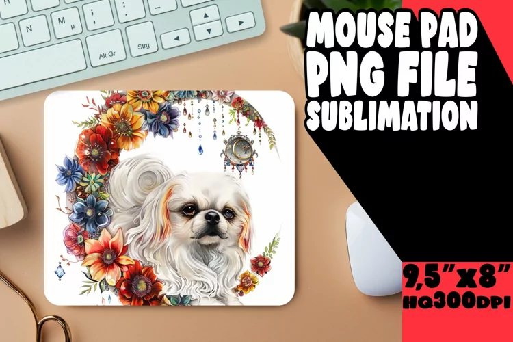 Woof Watercolors: Pet-Themed Mouse Pads