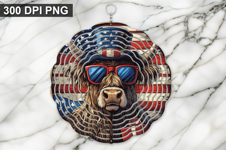 American Flag Clipart Image 8