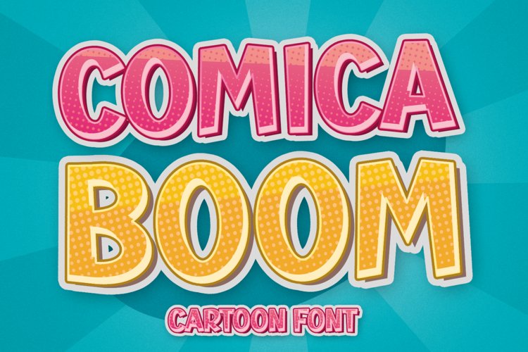Cartoon Font Image 22