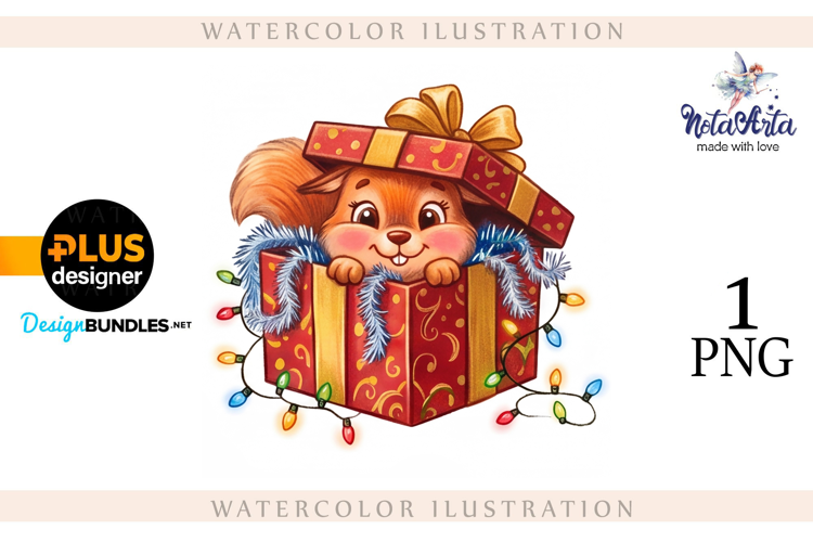 A Festive Christmas Squirrel’s Delight
