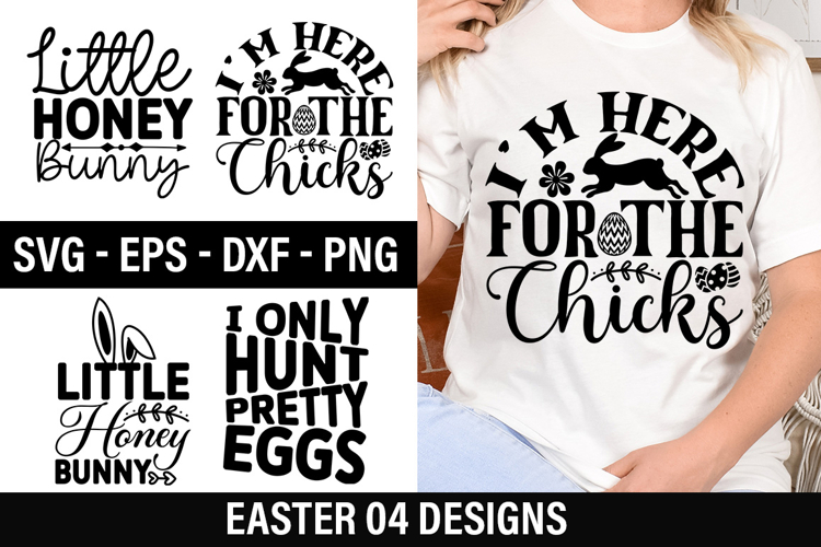 Easter SVG Design - Little Honey Bunny