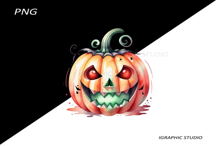 Pumpkin Halloween Clipart Image 19
